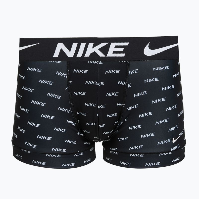 Мъжки боксерки Nike Dri-Fit Essential 3 pairs black nike print/mars stone/deep night 3