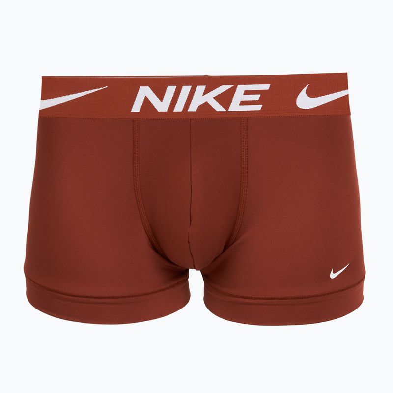 Мъжки боксерки Nike Dri-Fit Essential 3 pairs black nike print/mars stone/deep night 4