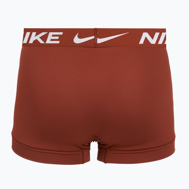 Мъжки боксерки Nike Dri-Fit Essential 3 pairs black nike print/mars stone/deep night 5