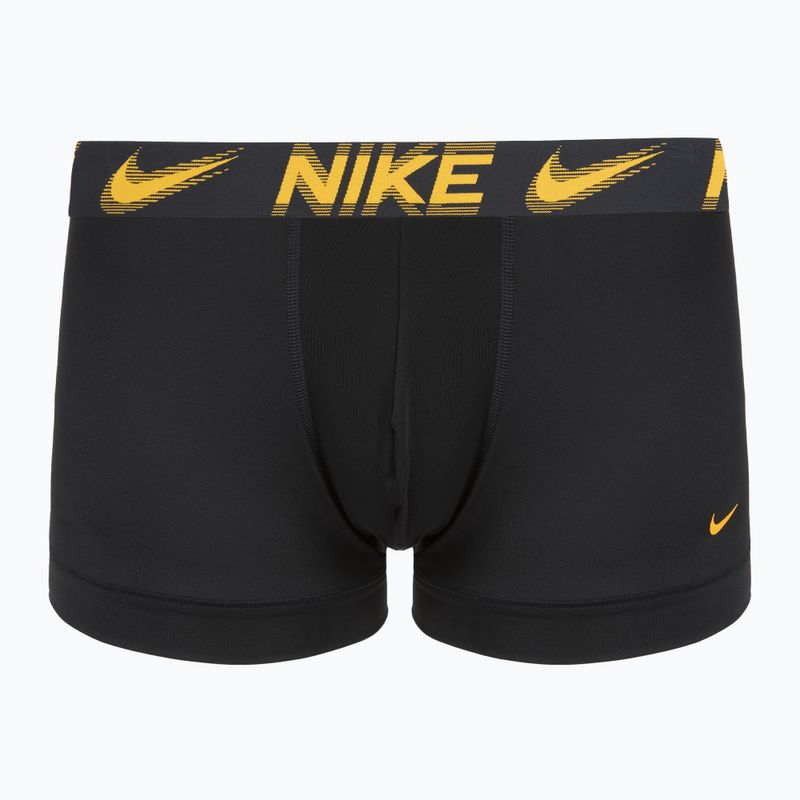 Мъжки боксерки Nike Dri-Fit Essential Micro 3 чифта black/game royal/malachite/un gold/zoom wb 2