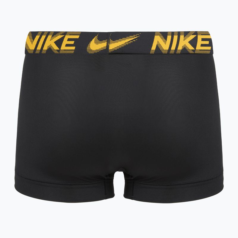 Мъжки боксерки Nike Dri-Fit Essential Micro 3 чифта black/game royal/malachite/un gold/zoom wb 3