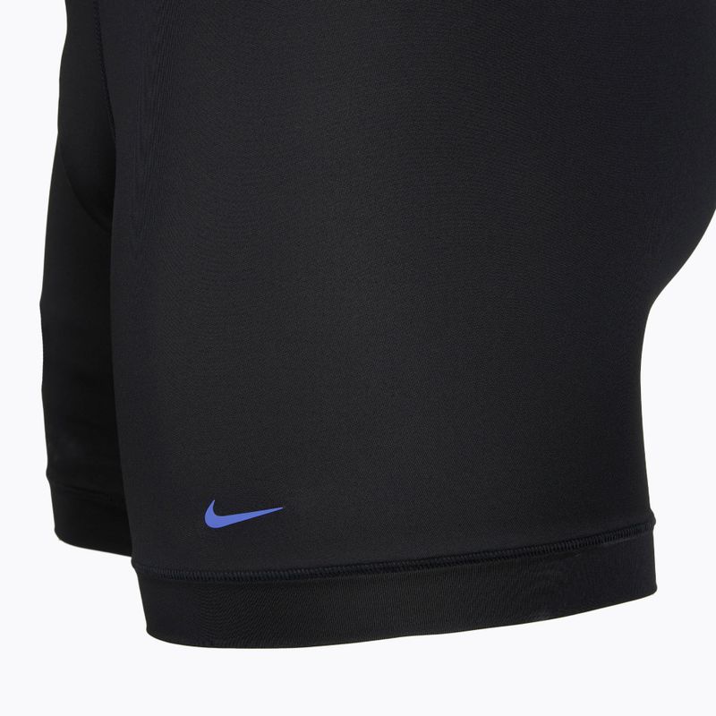 Мъжки боксерки Nike Essential Micro 3 чифта black/sapphire/wolf grey/team crimson 4