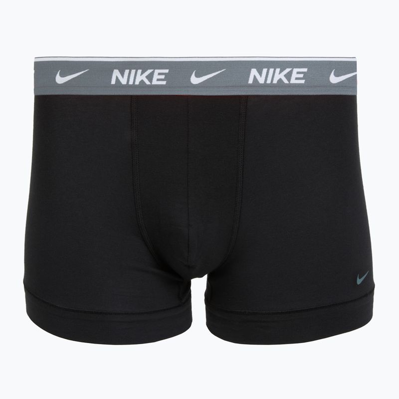 Мъжки боксерки Nike Cotton Stretch Trunk 2 pairs onyx 3