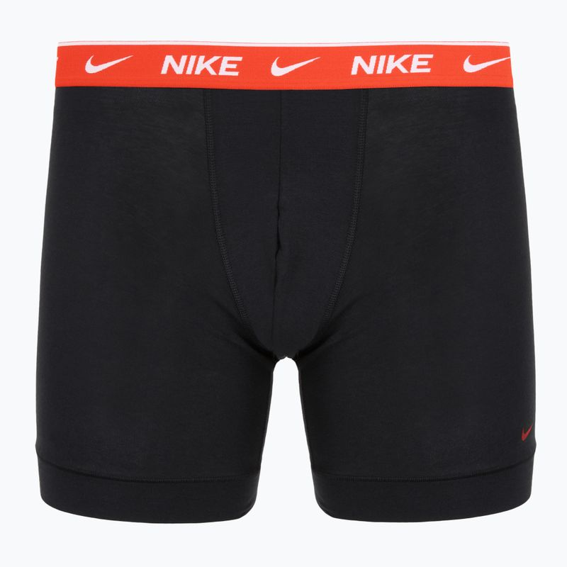 Мъжки боксерки Nike Essential Cotton Stretch 5 чифта black/volt/pt red/game royal/sm green/un gold wb 2