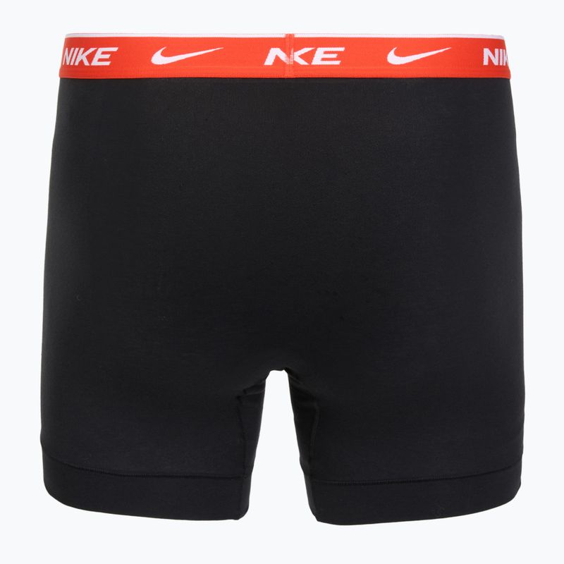 Мъжки боксерки Nike Essential Cotton Stretch 5 чифта black/volt/pt red/game royal/sm green/un gold wb 3
