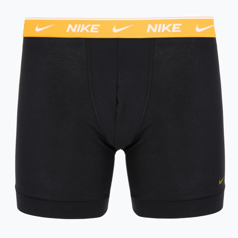 Мъжки боксерки Nike Essential Cotton Stretch 5 чифта black/volt/pt red/game royal/sm green/un gold wb 5