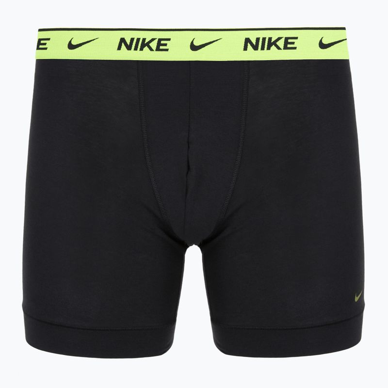 Мъжки боксерки Nike Essential Cotton Stretch 5 чифта black/volt/pt red/game royal/sm green/un gold wb 6