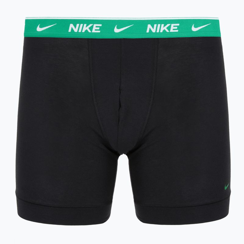 Мъжки боксерки Nike Essential Cotton Stretch 5 чифта black/volt/pt red/game royal/sm green/un gold wb 7