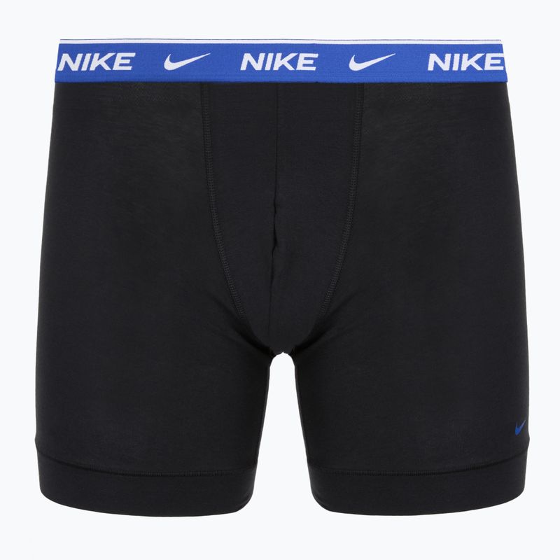 Мъжки боксерки Nike Essential Cotton Stretch 5 чифта black/volt/pt red/game royal/sm green/un gold wb 8