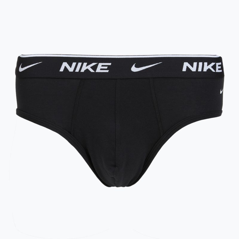 Мъжки слипове Nike Cotton Stretch Brief Black 2