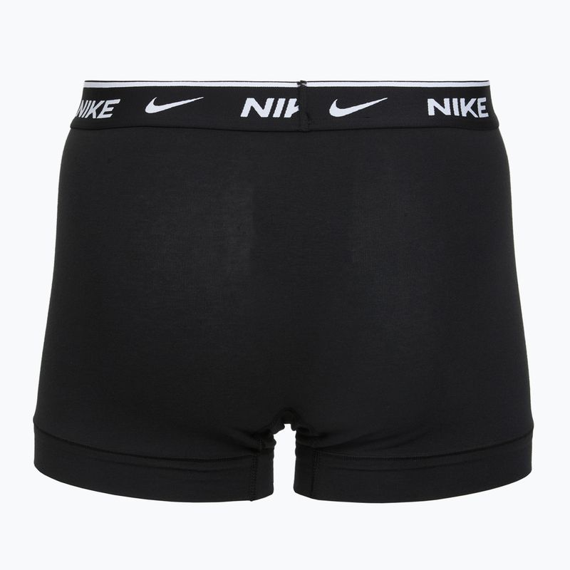 Мъжки боксерки Nike Cotton Stretch Trunk Black 2