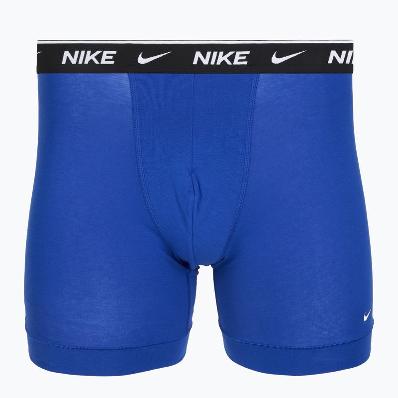 Мъжки боксерки Nike Cotton Stretch Boxer Brief black/blue/navy 2