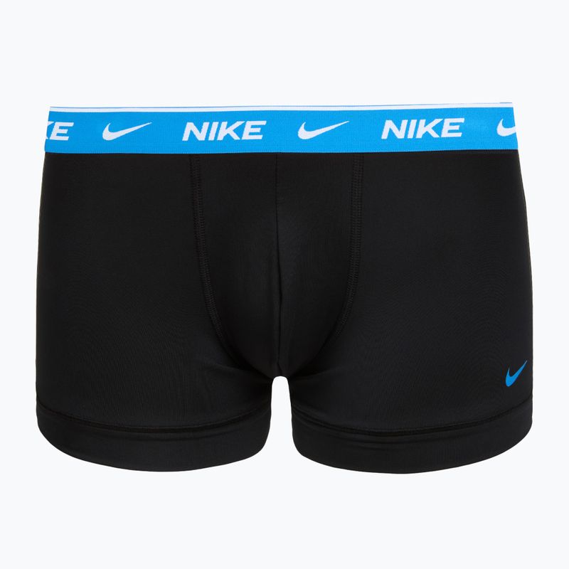 Мъжки боксерки Nike Cotton Stretch Trunk 3 pack open black 2