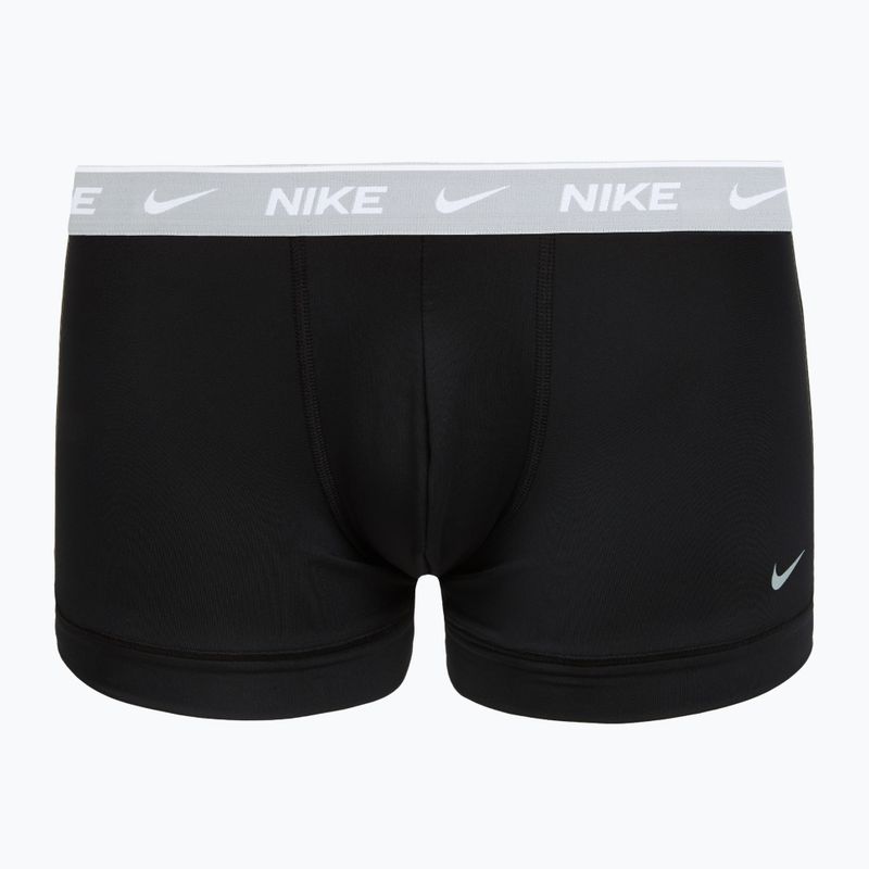 Мъжки боксерки Nike Cotton Stretch Trunk 3 pack open black 5