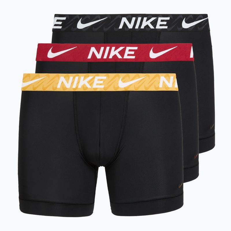 Мъжки боксерки Nike Dri-Fit Essential Micro 3 pack metal grey