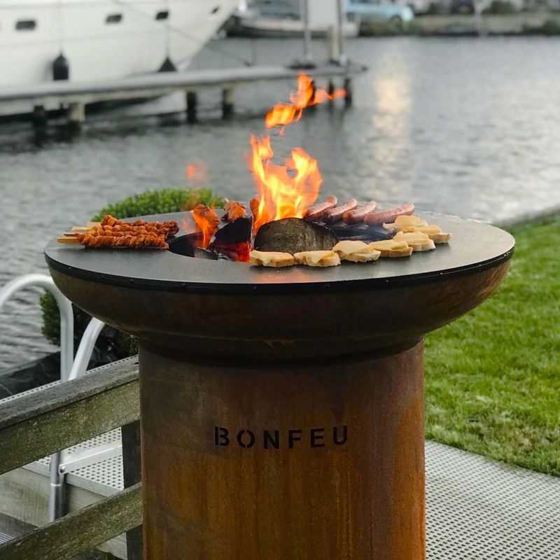 Градинско огнище BonFeu Bonbiza corten 10
