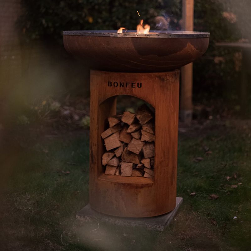 Градинско огнище BonFeu BonBiza corten 13