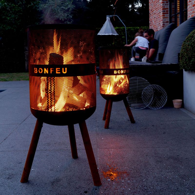 Градинско огнище BonFeu BonVes corten 10