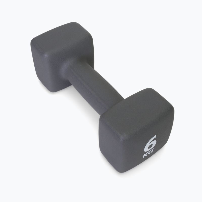Неопренов дъмбел 6 кг Pure2Improve сив P2I201440 2