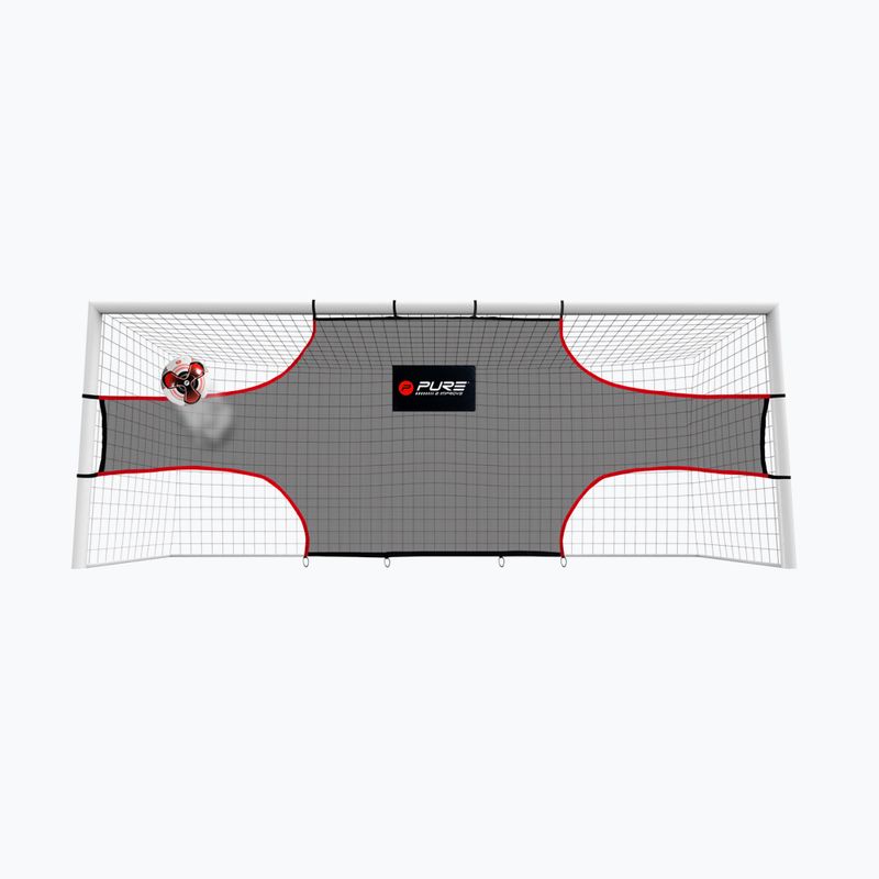 5 x 2 m Pure2Improve черно-червен брезент за тренировки 3911