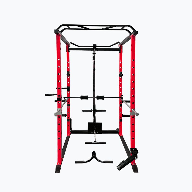 Pure2Improve Powerrack червена/черна тренировъчна клетка P2I820000