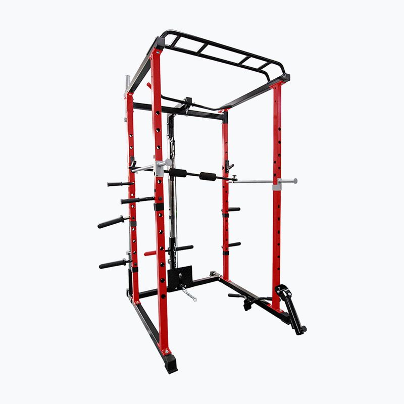 Pure2Improve Powerrack червена/черна тренировъчна клетка P2I820000 2