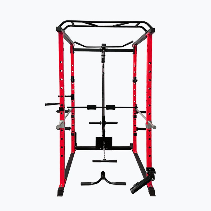 Pure2Improve Powerrack червена/черна тренировъчна клетка P2I820000 3