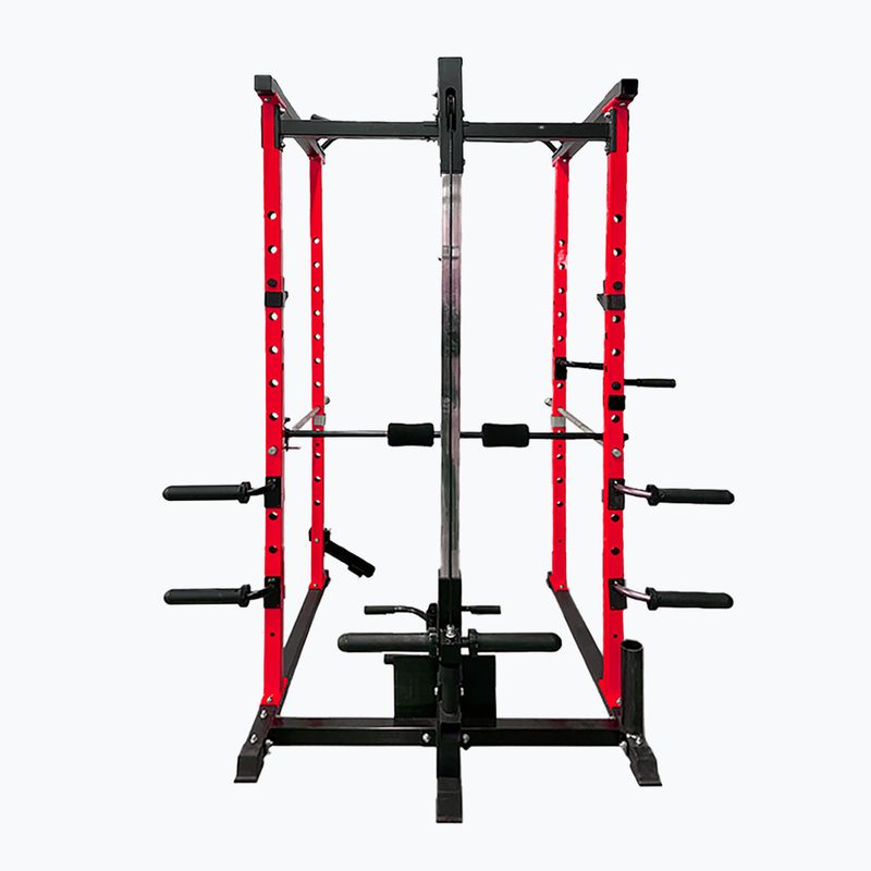 Pure2Improve Powerrack червена/черна тренировъчна клетка P2I820000 4