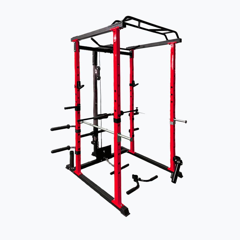 Pure2Improve Powerrack червена/черна тренировъчна клетка P2I820000 5