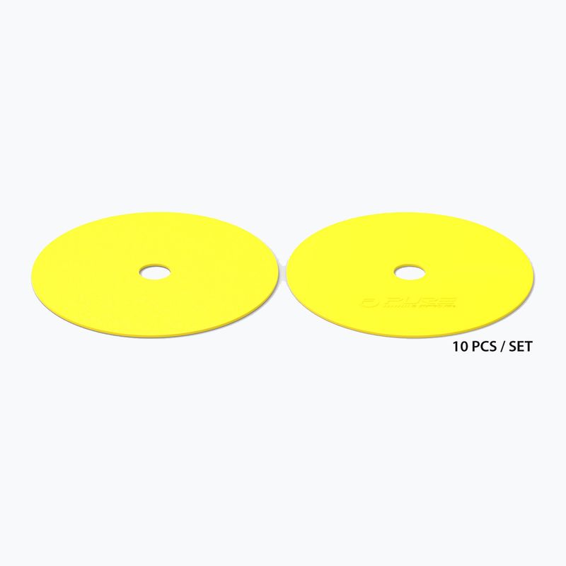 Маркери за поле Pure2Improve Flat Marker Set yellow