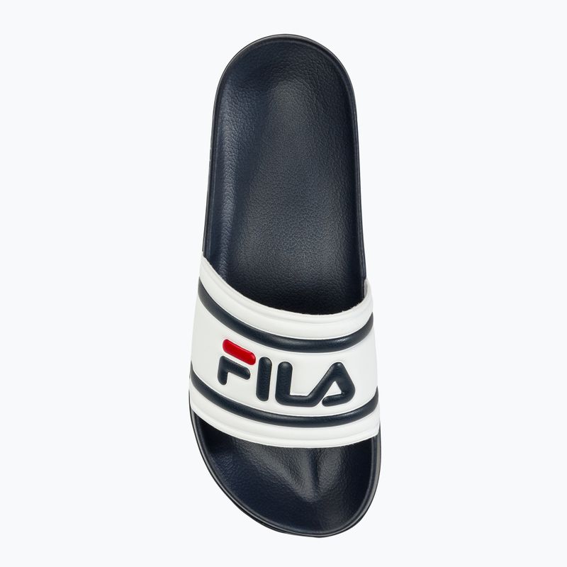 Мъжки чехли FILA Morro Bay бяло / fila navy 5