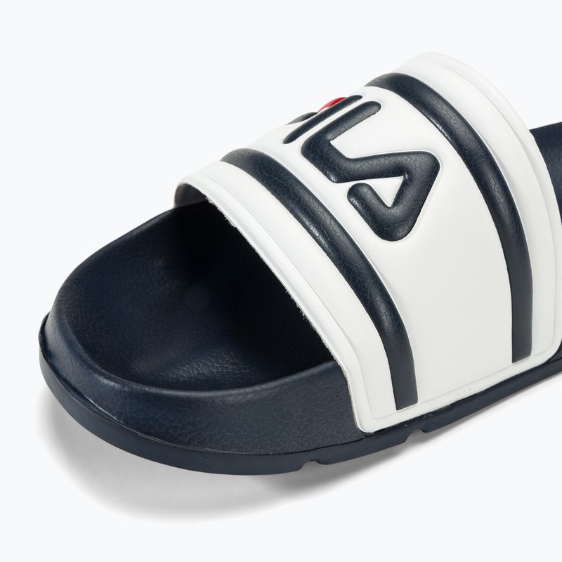 Мъжки чехли FILA Morro Bay white / fila navy 7