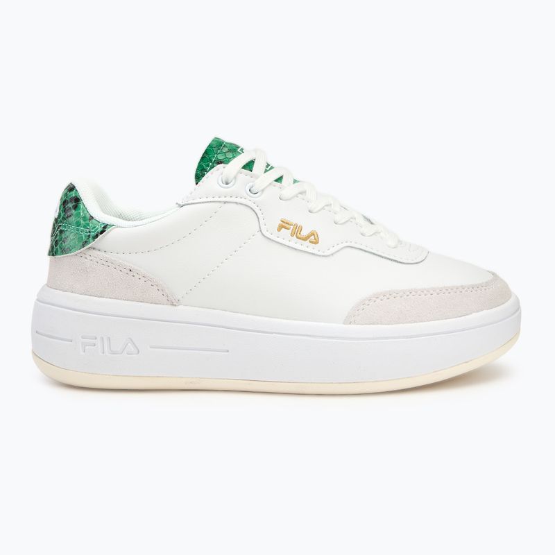 Дамски обувки FILA Premium F white/verdant green 2