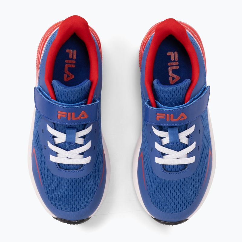 Детски обувки FILA Crusher V blue quartz / fila red 12