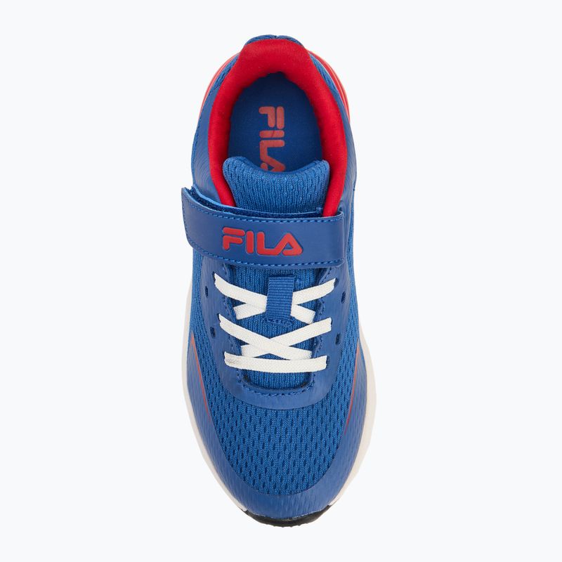 Детски обувки FILA Crusher V blue quartz / fila red 5