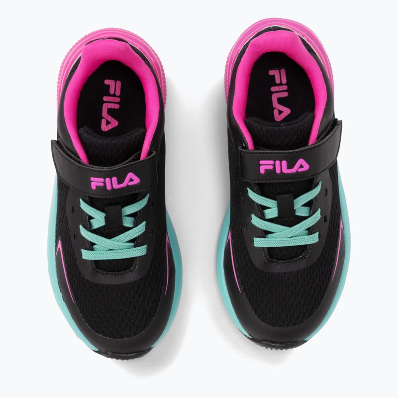 Детски обувки FILA Crusher V black / pink glo 5