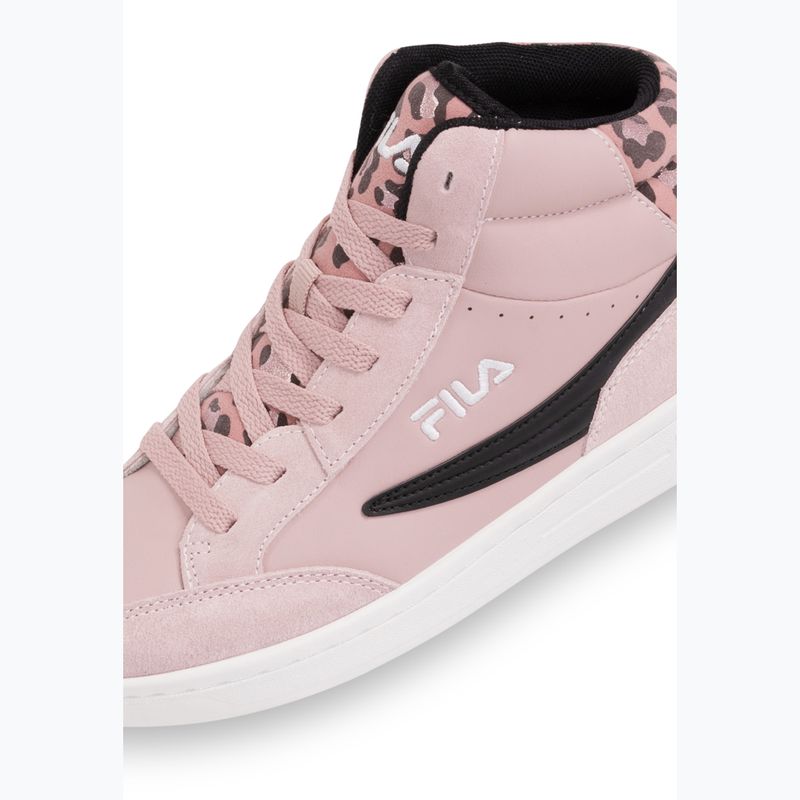 Детски обувки FILA Crew Mid pale mauve/leopard 6