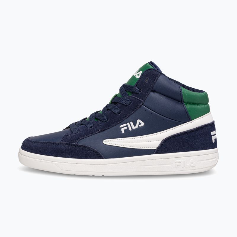 Детски обувки FILA Crew Mid fila navy/verdant green 2