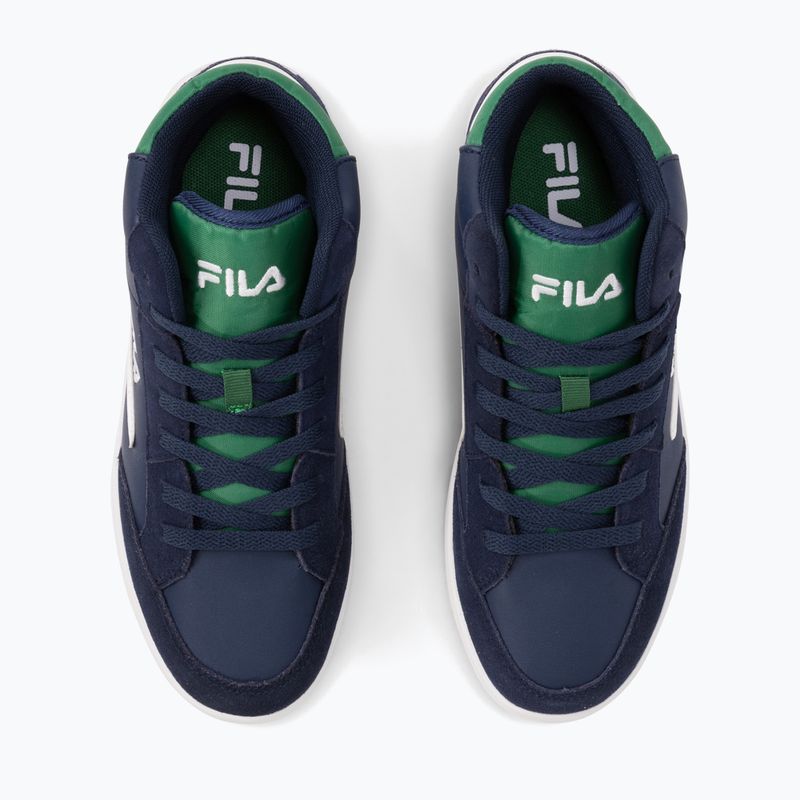 Детски обувки FILA Crew Mid fila navy/verdant green 4