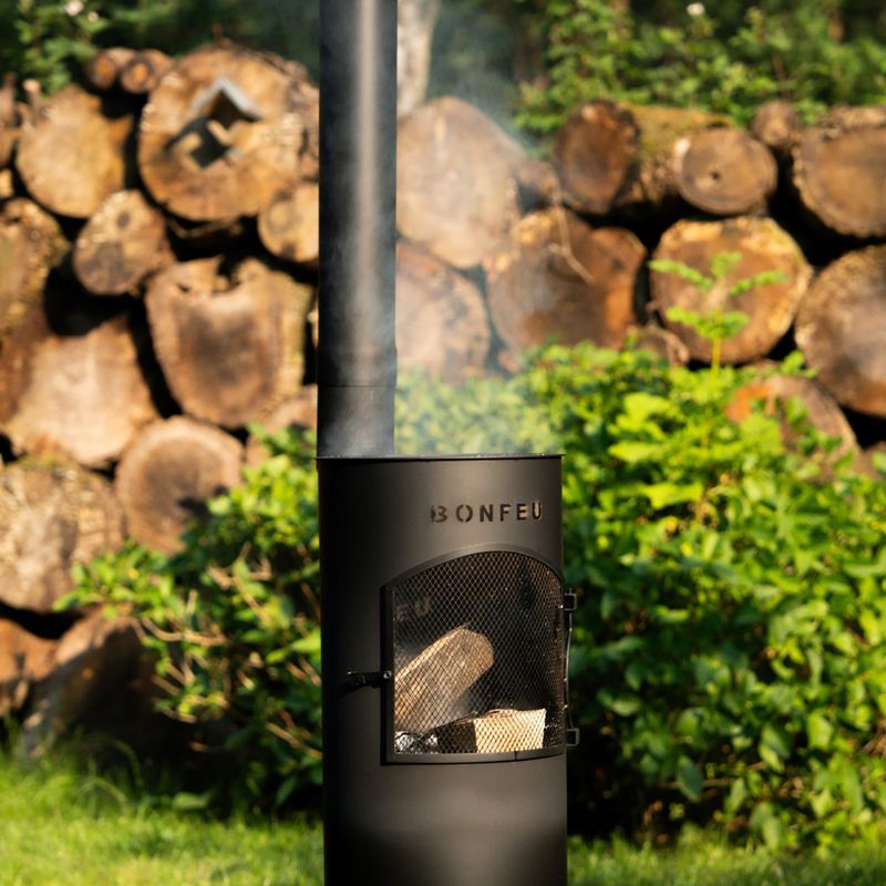 Градинска камина BonFeu Bongiano LP black 3