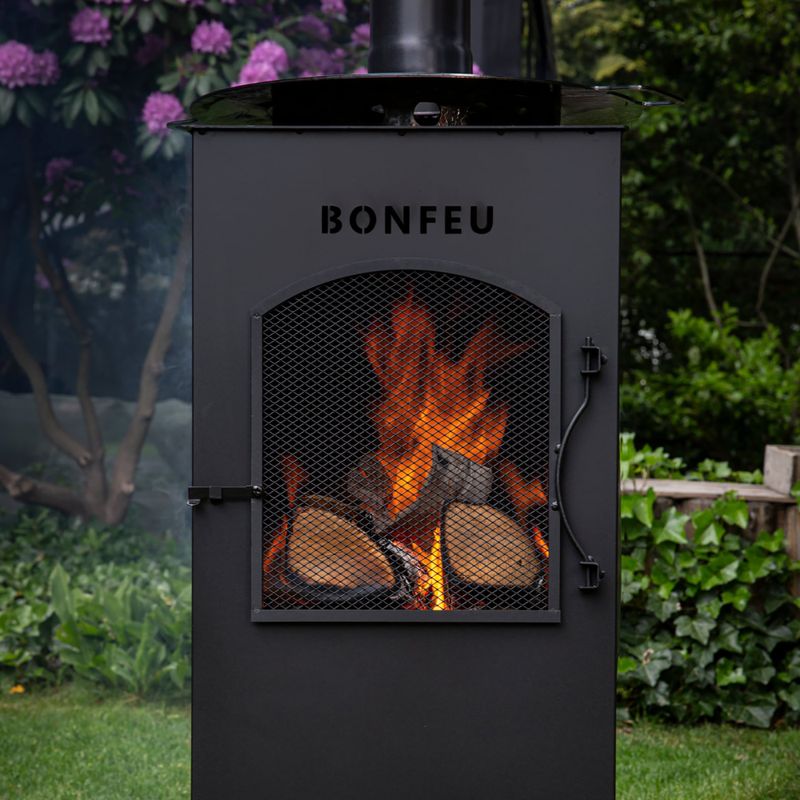 Градинска камина BonFeu BonCarré black 10