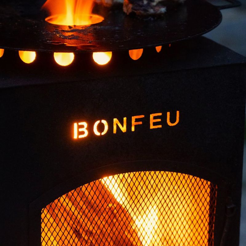 Градинска камина BonFeu BonCarré black 13