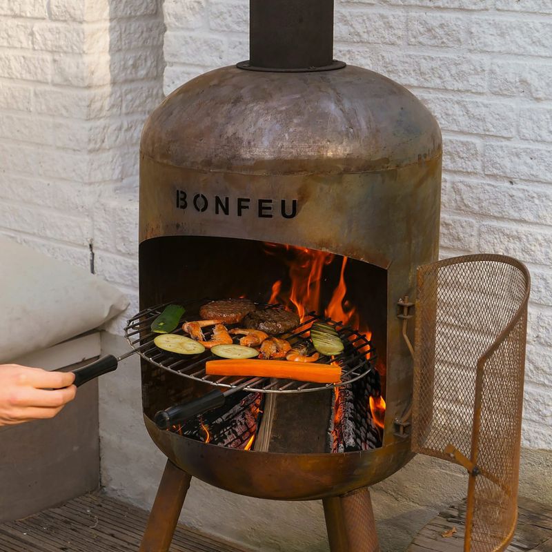 Градинска камина BonFeu BonBono black 11