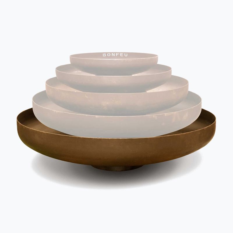 Градинско огнище BonFeu BonBowl corten 3