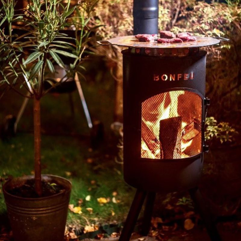 Градинска камина BonFeu BonGiano SP corten 9