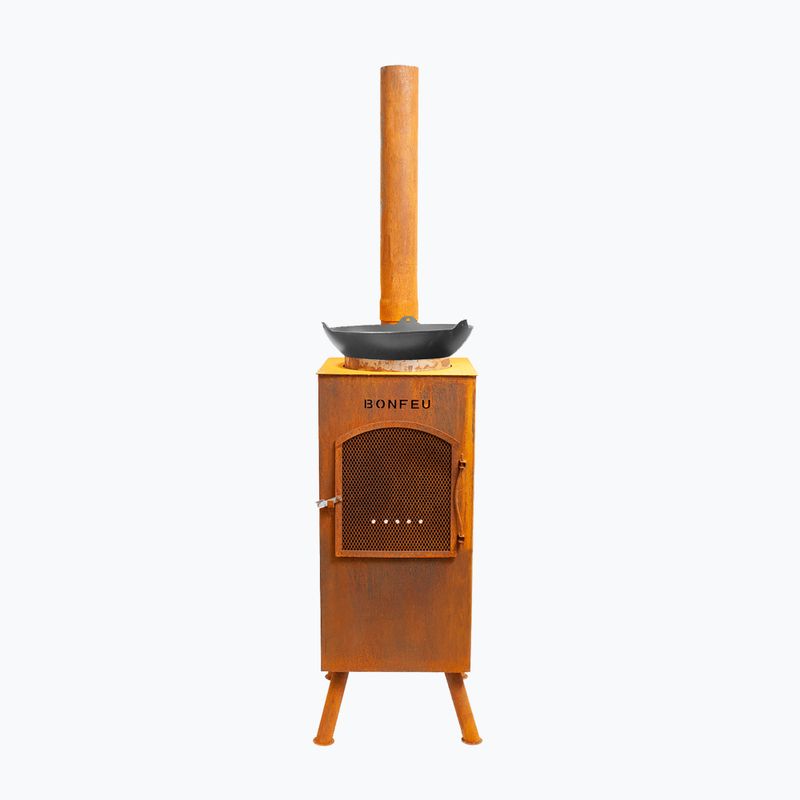 Градинска камина BonFeu BonCarré corten 3
