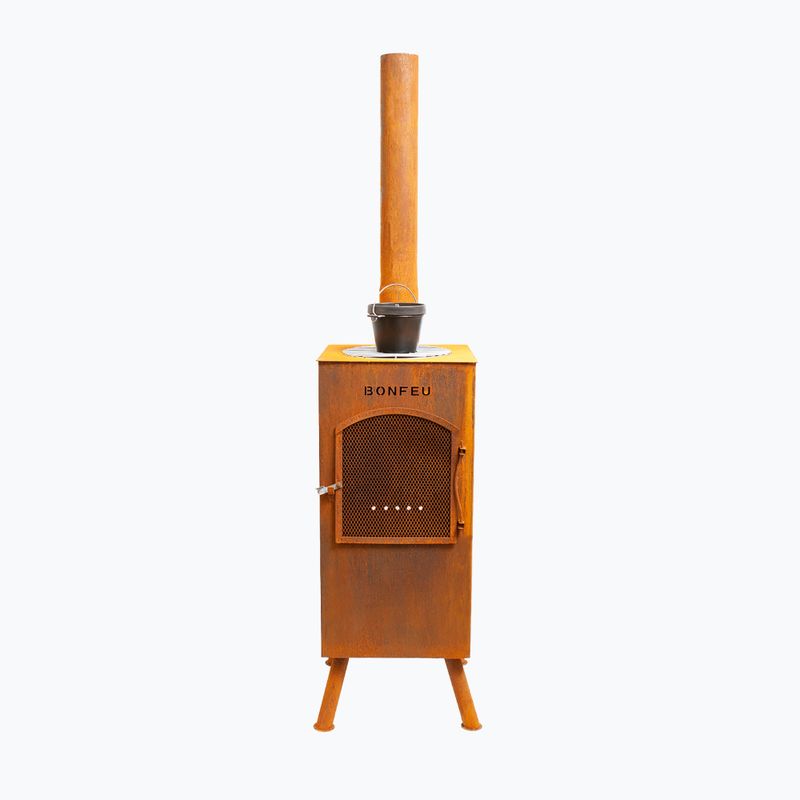 Градинска камина BonFeu BonCarré corten 4