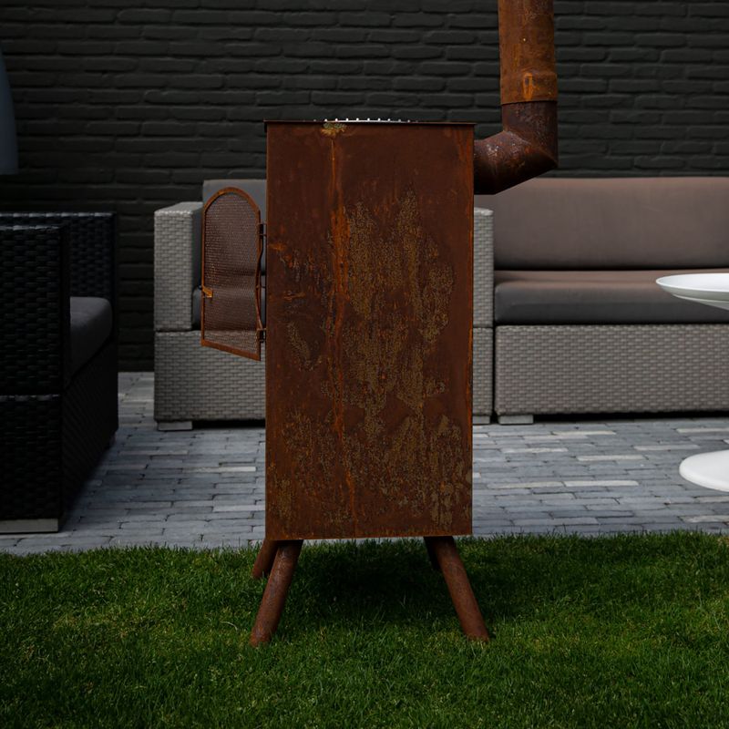 Градинска камина BonFeu BonCarré corten 9