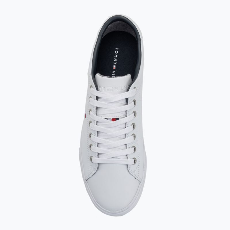 Tommy Hilfiger мъжки обувки Essential Leather Sneaker white 5