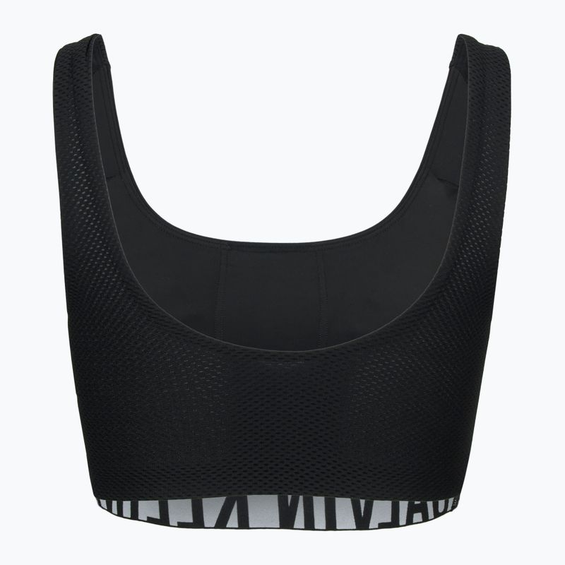 Сутиен за тренировка на Calvin Klein LVGWS5K149 Intense Power Medium Mesh черен 2